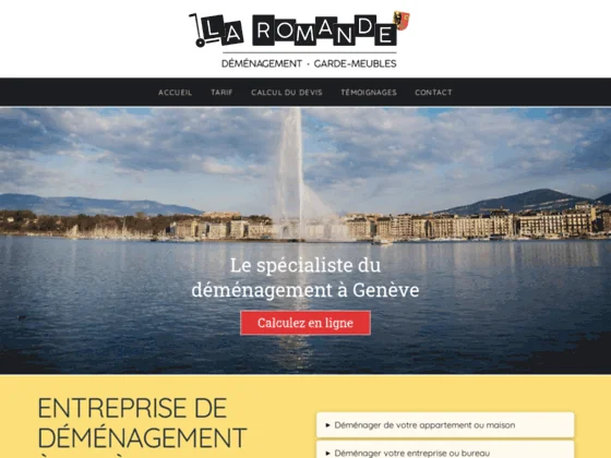 Entreprise de déménagement à Genève et région