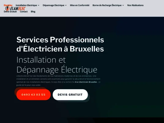 électricien à bruxelles
