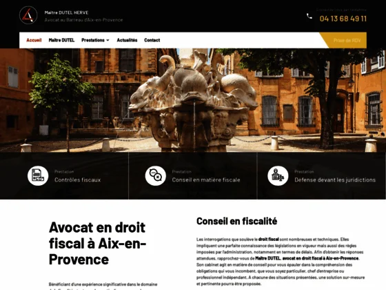 Accompagnement dans votre redressement fiscal cabinet fiscaliste Me DUTEL Aix-en-Provence