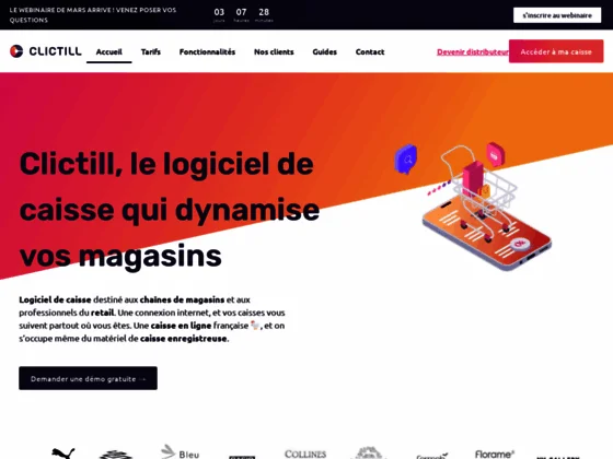 Clictill - caisse enregistreuse