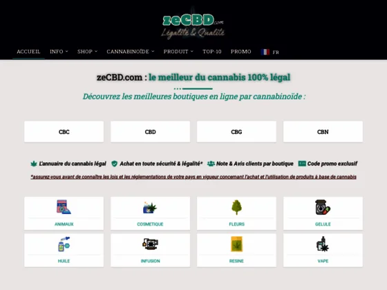 Commande de thé et de tisane de chanvre