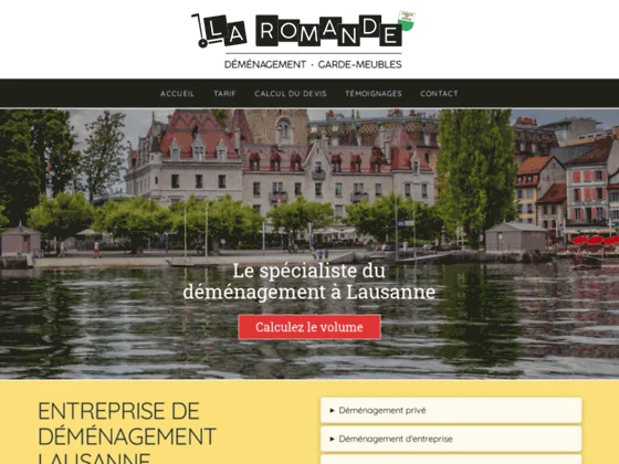 Société de déménagements dans la région de Lausanne