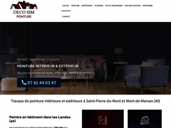 entreprise de peinture Saint-Pierre-du-Mont
