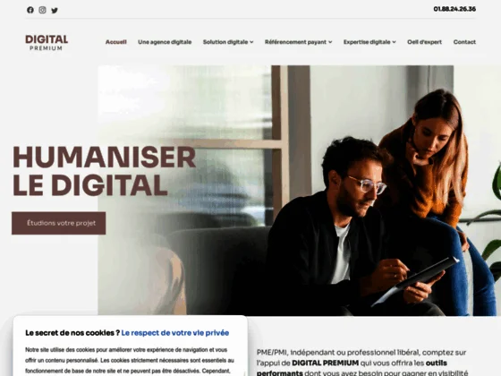 Augmentez la visibilité de votre site avec Digital Premium
