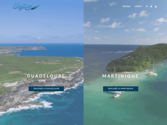 Skyzup : explorer la Martinique et la Guadeloupe