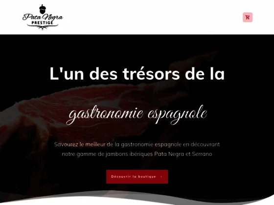 Pata Negra Prestige, vente et livraison de jambons espagnols authentiques 