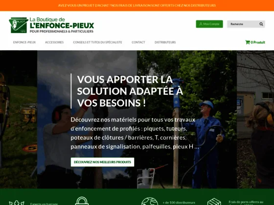 Enfonce piquet thermique