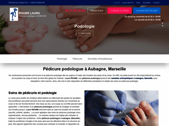  Laura ROUME, podologue à Aubagne