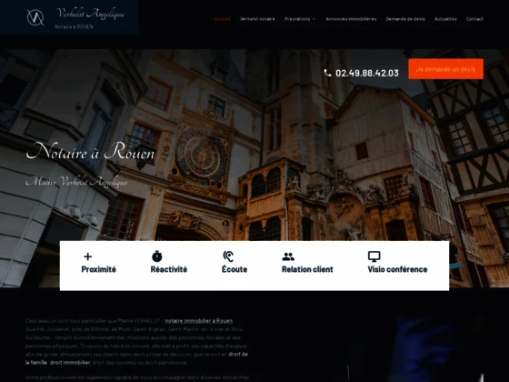 Maître VERHELST est déterminée et réactive lors de négociations immobilières sur Rouen