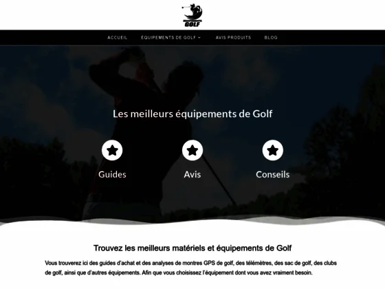Équipements golf