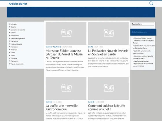 Portail des meilleurs articles du Net