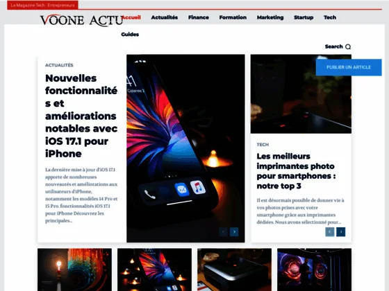 Diffusion de News : web et technologies