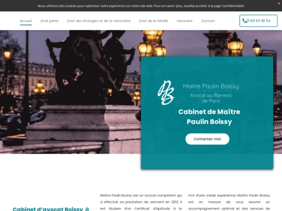 Cabinet d’avocat à Paris 16