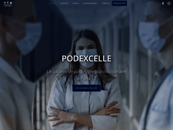 Podexcelle, Le cabinet de podologue Paris 17