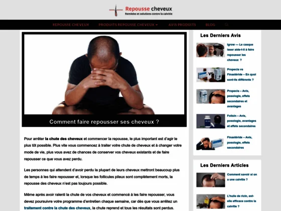 Repousse cheveux