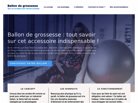 A la découverte du Ballon de Grossesse