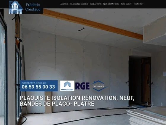 Frédéric Crestaud  Plaquiste