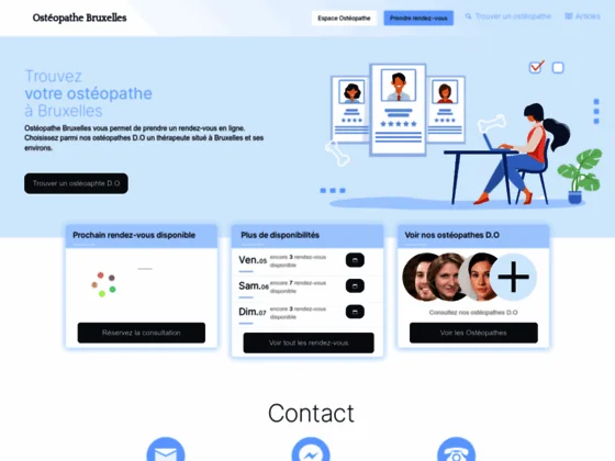 Ostéopathe D.O à Bruxelles - Répertoire d'ostéopathe de qualité