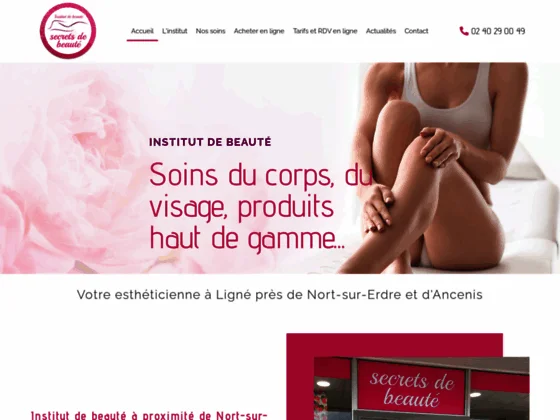 rdv esthéticienne Ligné