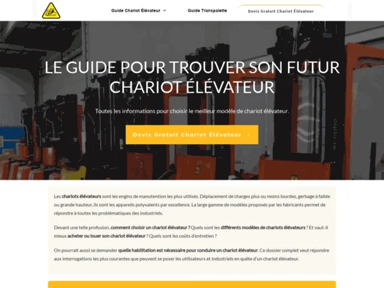Comment choisir un chariot élévateur ?