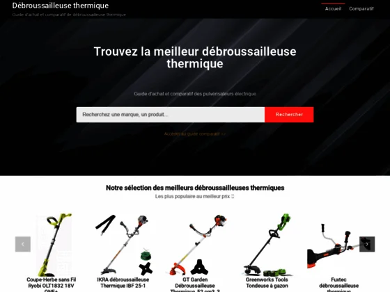 Comparatif des meilleures débroussailleuses thermiques