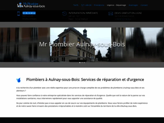 Mr Plombier Aulnay-sous-Bois