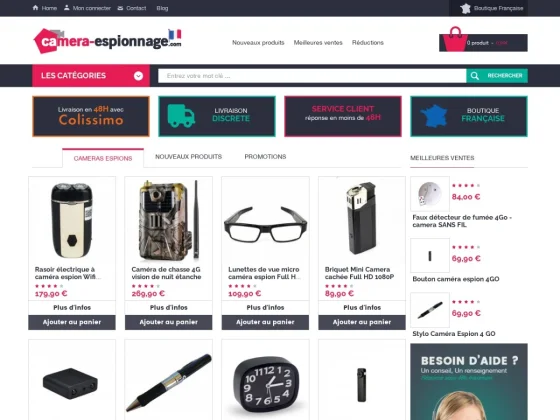 Caméra Espionnage : matériel de surveillance à petit prix