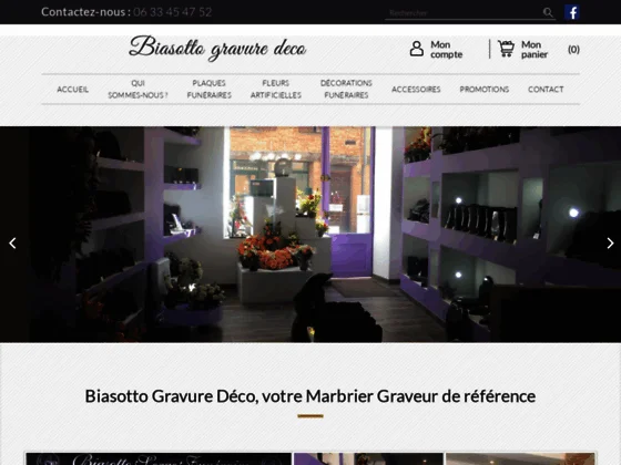Biasotto gravure déco 
