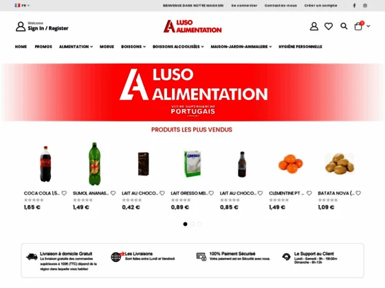Luso Alimentation Services