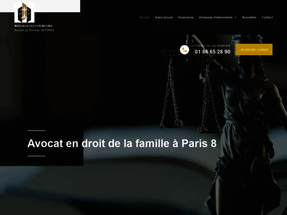 Contactez dès maintenant votre avocat à Paris 8, Me QUEHEN-MEDINA