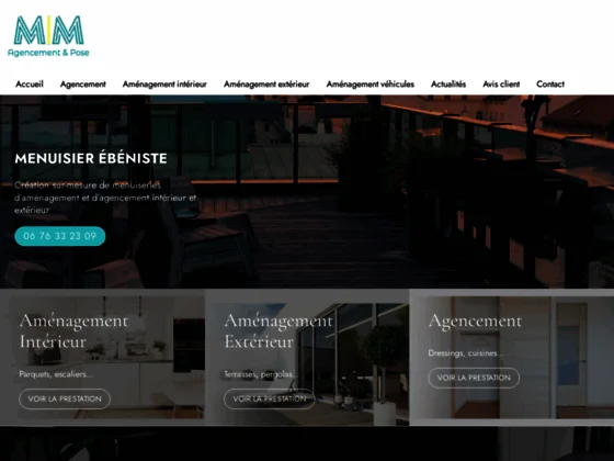 Menuiserie Morisse : menuisier cuisiniste à Monts près de Tours en Indre-et-Loire (37)