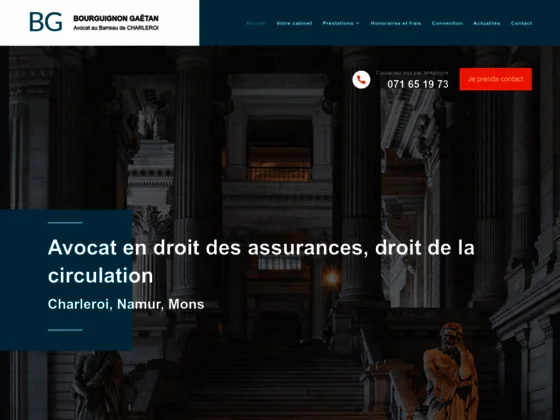 Avocat en droit des assurances sur Charleroi