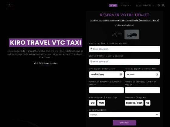Kiro limo vtc pays de gex