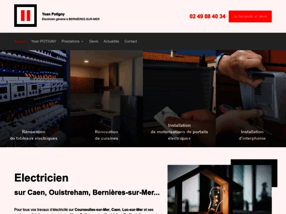 Installation et motorisation de portail électrique sur Caen