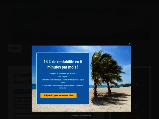 Gagner aux paris sportifs