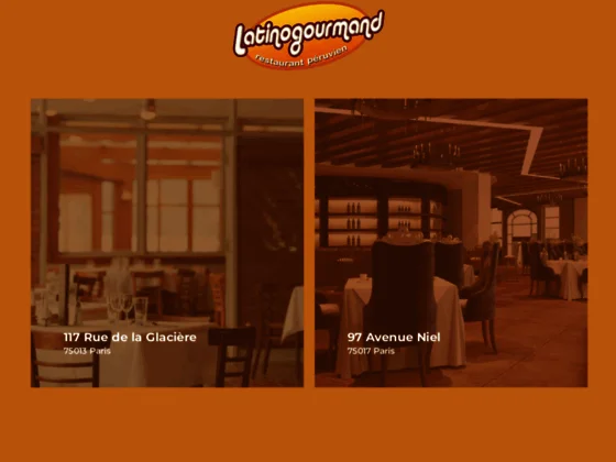 Restaurant Latinogourmand - Cuisine péruvienne à Paris