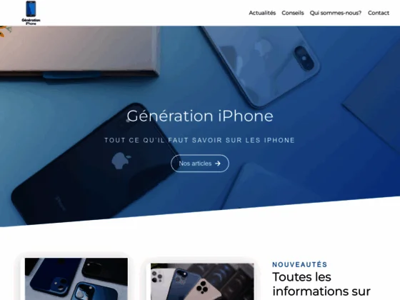 Génération iPhone : actualité et astuces pour iPhone