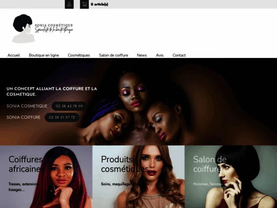 Sonia Afro Cosmétique : salon de coiffure afro & boutique de cosmétique à Orléans (45)