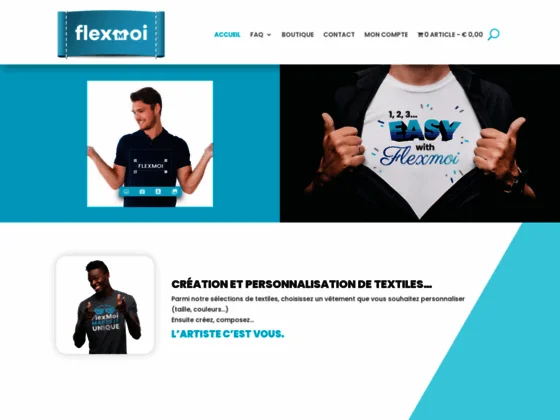 Textiles personnalisables avec photos, images et textes - Flexmoi