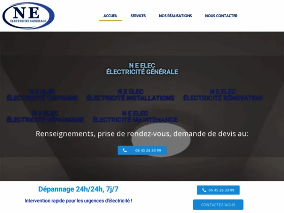 Entreprise d'électricité générale