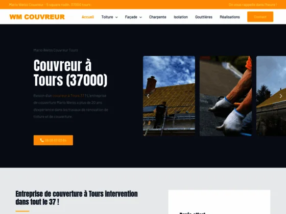 Mario Weiss Couvreur, votre entreprise de couverture dans le 37