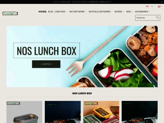 Lunch & Co : la boutique en ligne des bouteilles isothermes