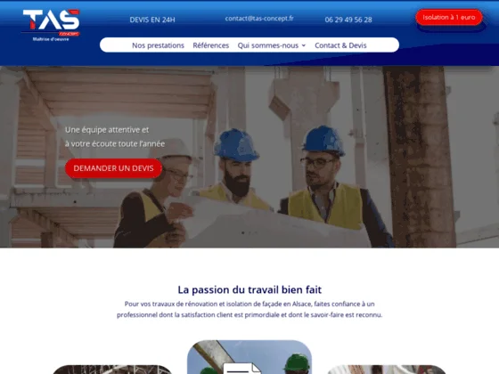 Tas-Concept entreprise d'isolation