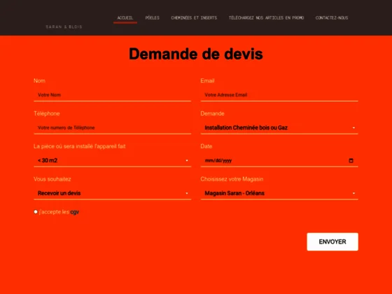 Cheminées Chazelles 45 