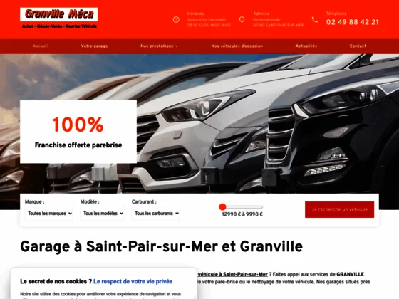 GRANVILLE MECA propose ses services en entretien de véhicules à Saint-Pair-sur-Mer