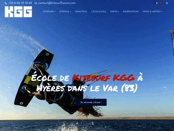 École de Kitesurf Hyères Presqu'ile de Giens