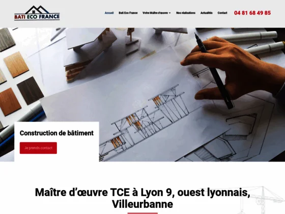  Votre bureau d'étude BATI ECO FRANCE, vous apporte son expertise dans vos travaux de réno