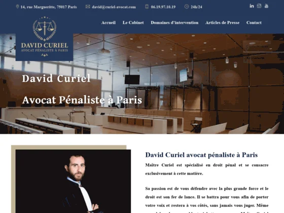 Avocat du tribunal correctionnel à Paris