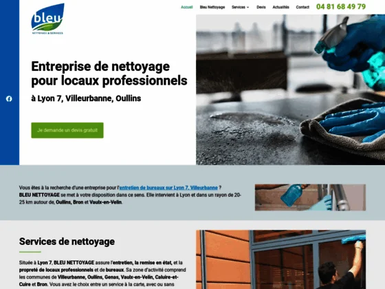Confiez le nettoyage de vos bureaux auprès de l'entreprise Bleu Nettoyage