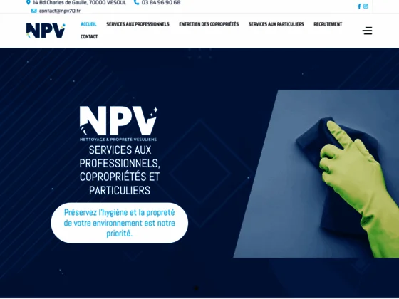 NPV, votre expert en nettoyage à Vesoul